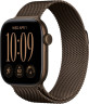 Apple Watch Series 12 46 mm, корпус из алюминия (Бронза), миланский сетчатый браслет