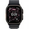 Apple Watch Ultra 3 (2025), 49 мм, корпус из титана цвета «Black», ремешок Alpine Loop цвета «Black», чёрный