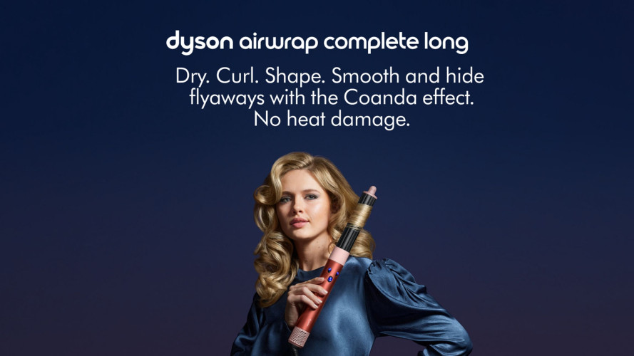 Стайлер Dyson Airwrap HS05 Complete Long (Strawberry Bronze/Blush Pink) Вилка EU
