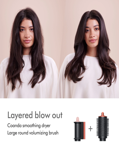 Стайлер Dyson Airwrap HS05 Complete Long (Strawberry Bronze/Blush Pink) Вилка EU