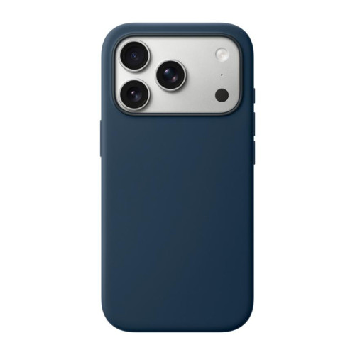 Силиконовый чехол MagSafe Apple Silicone Case для iPhone 17 Pro («Тёмная ночь» | Midnight)