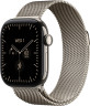 Apple Watch Series 12 46 mm, корпус из титана (Natural), миланский сетчатый браслет