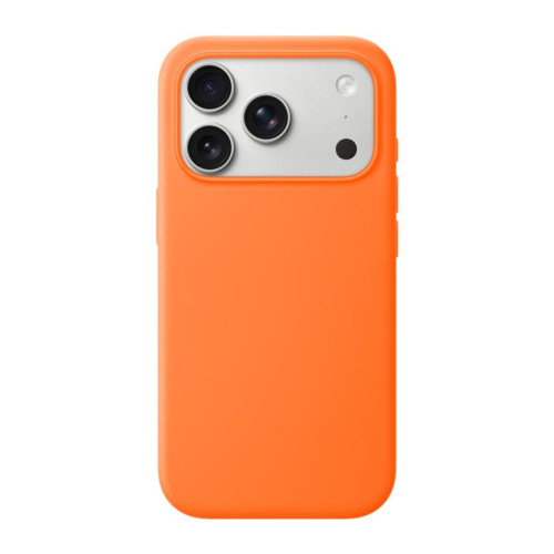 Силиконовый чехол MagSafe Apple Silicone Case для iPhone 17 Pro (Оранжевый | Orange)