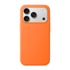 Силиконовый чехол MagSafe Apple Silicone Case для iPhone 17 Pro (Оранжевый | Orange)