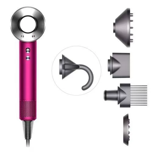 Фен Dyson Supersonic HD07 (Фуксия/Никель)