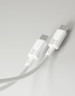 Дата-кабель VLP Force Line 100W USB-C + USB-C, 1.2m, белый