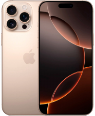 iPhone 16 Pro 128Gb, SIM + eSIM, без RuStore (Пустынный титан)