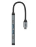 Адаптер VLP Infinity USB-C Hub 5 в 1, графит