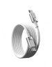 Дата-кабель VLP Force Line Magnet USB-C, 1.5м, 100W USB 2.0, белый