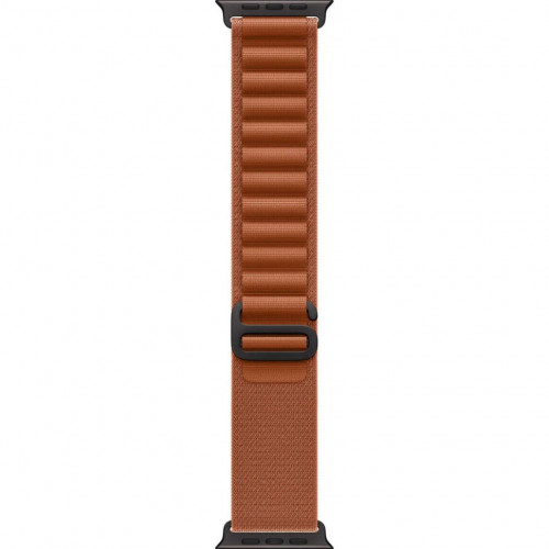 Apple Watch Ultra 3 (2025), 49 мм, корпус из титана цвета «Natural», ремешок Alpine Loop цвета «Terra Cotta», коричневый