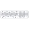 Клавиатура беспроводная Apple Magic Keyboard with Touch ID and Numeric USB-C, белый (MXK73)